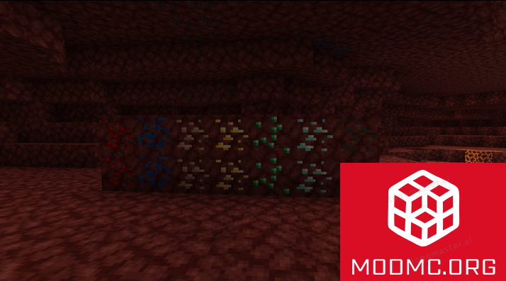 Блоки в Моде на Руду в Майнкрафт 1.21.5