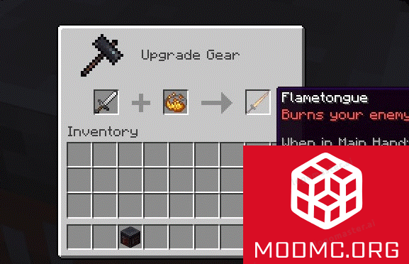 Крафт из Холодного Оружие из Мода на Мечи в Майнкрафт 1.21.5