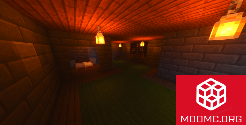 Декор Дома из Мода на Деревни в Майнкрафт 1.21.5