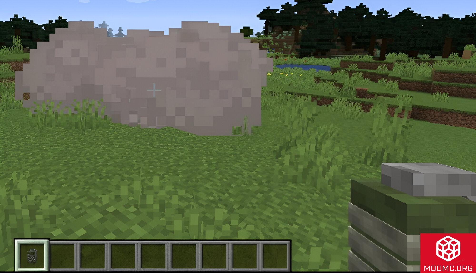 Граната из Мода на Реалистичное Оружие в Minecraft