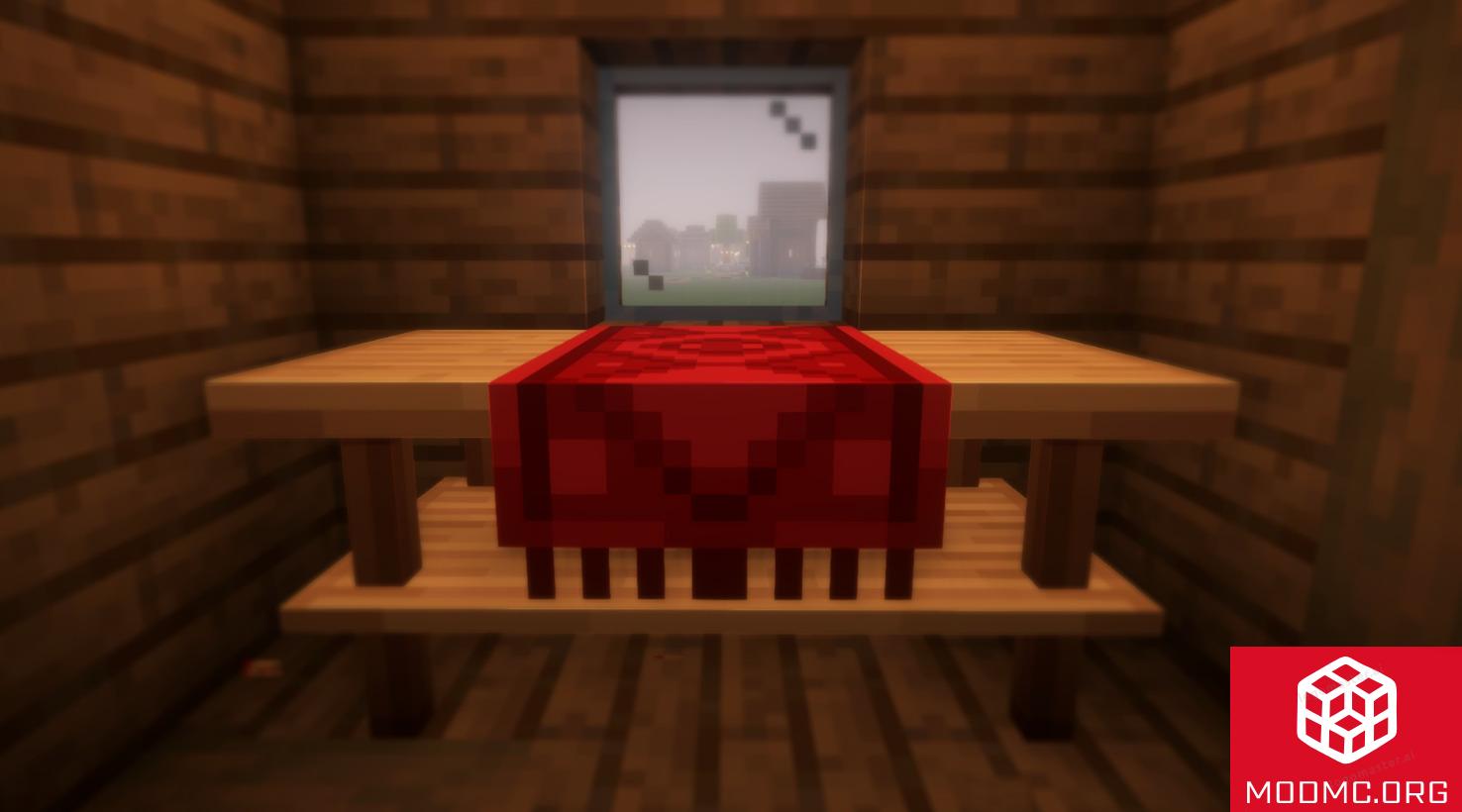 Интерьер из Мода на Телевизор в Майнкрафт