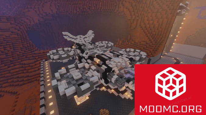 Живой Модуль в Карте на Город на Марсе в Майнкрафт 1.21.5