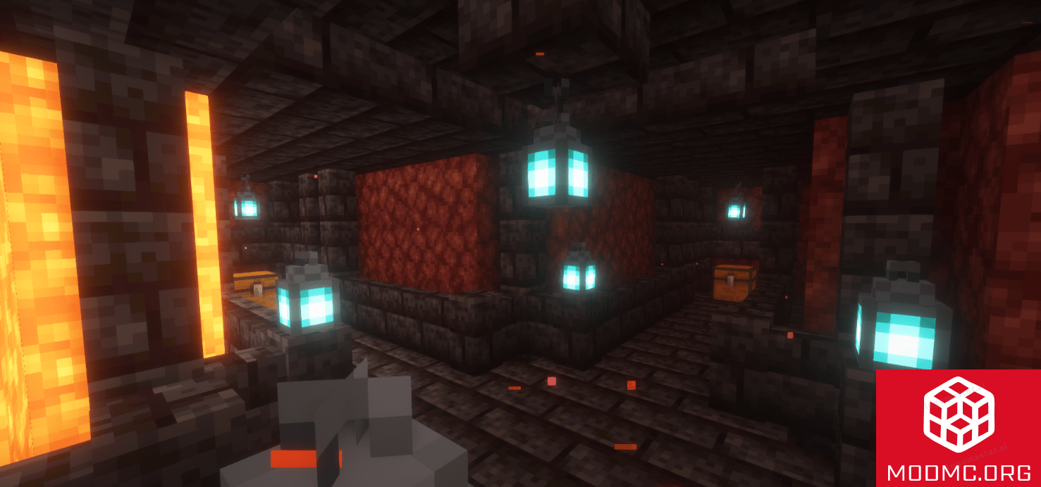 Лутовая из Мода на Подземелья в Майнкрафт 1.21.5