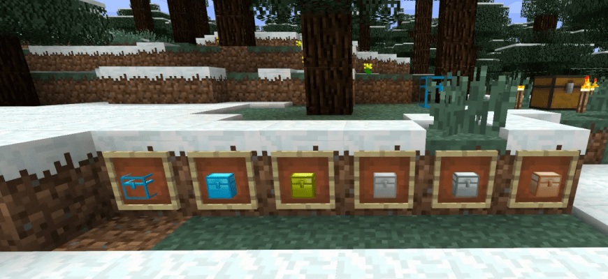 Скачать Мод на Iron Chests для Майнкрафт 1.21.4
