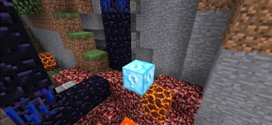 Скачать Мод на Лаки Блоки в Майнкрафт 1.21.5