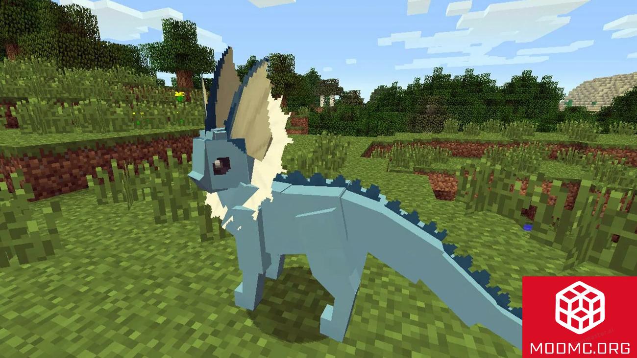 Моб из Мода на Покемонов в Майнкрафт