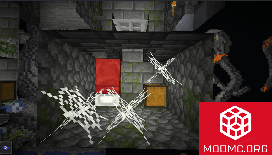 Комната для Перерыва из Мода Blаdе's Dungeons для Майнкрафт 1.21.5