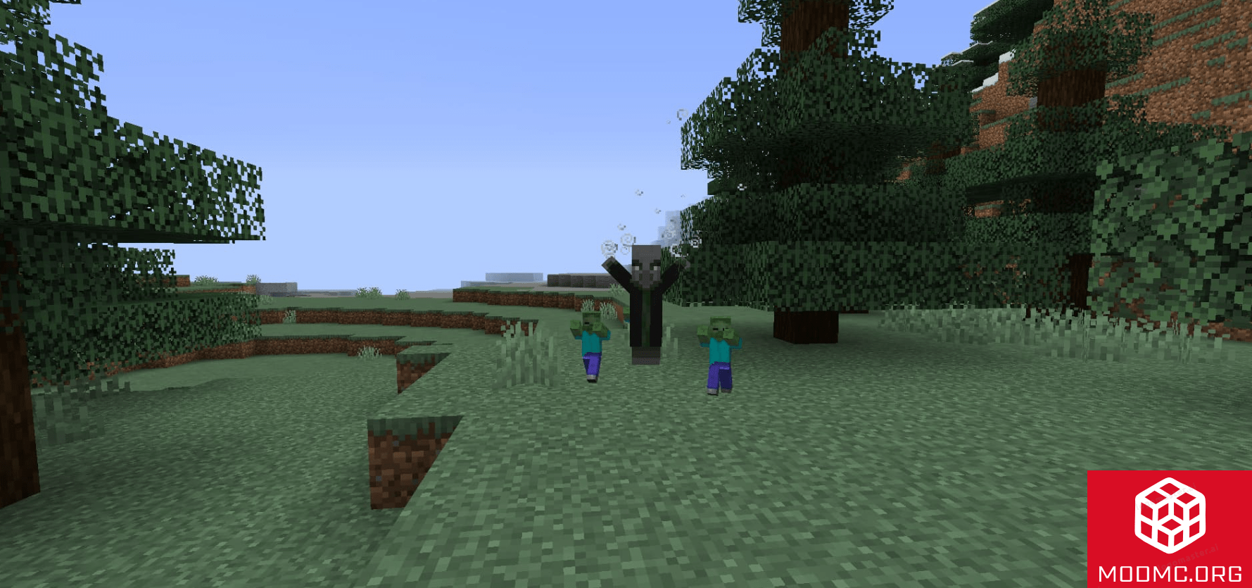 Житель-Маг из Мода на Мобов в Майнкрафт 1.21.5