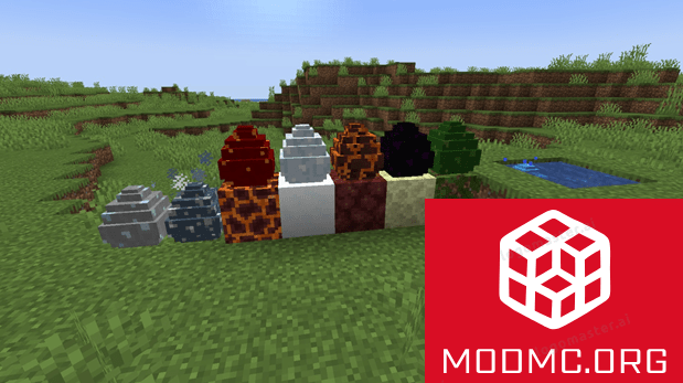 Яйца Спавна в Моде на Драконов в Майнкрафт