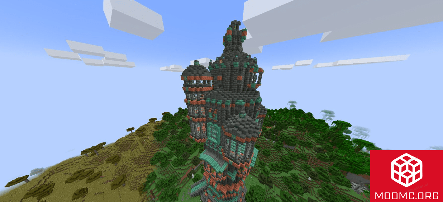 Текстура в Моде на Здания в Майнкрафт 1.21.5