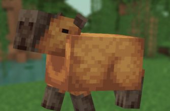 Скачать Мод на Капибару в Майнкрафт