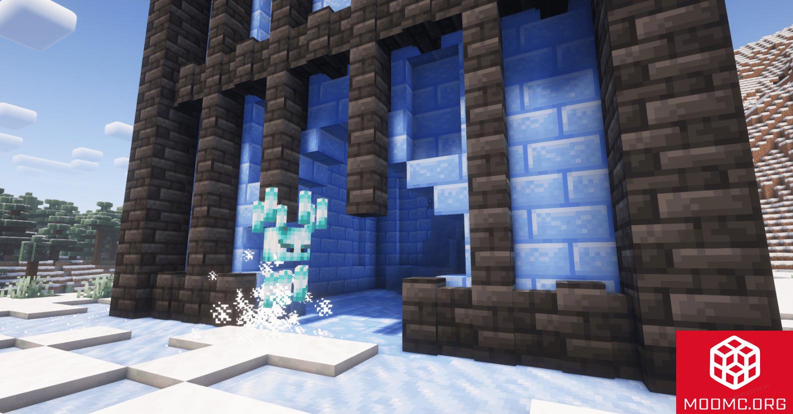 Glaze из Мода на Строения в Майнкрафт