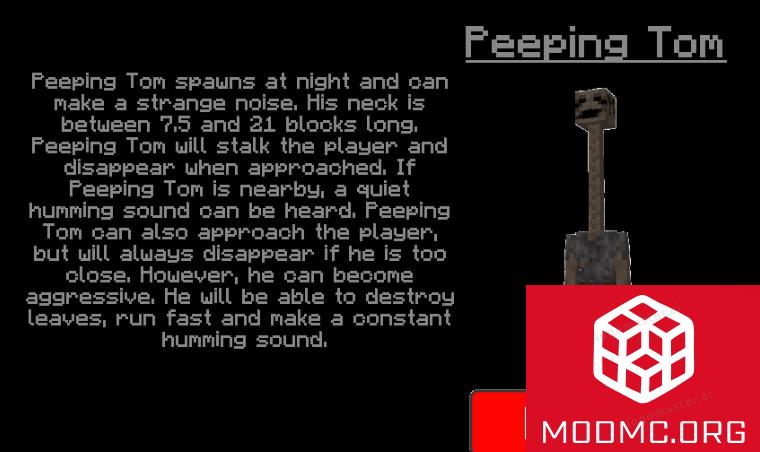 Peeping Tom из Мода на Страшного Моба в Майнкрафт