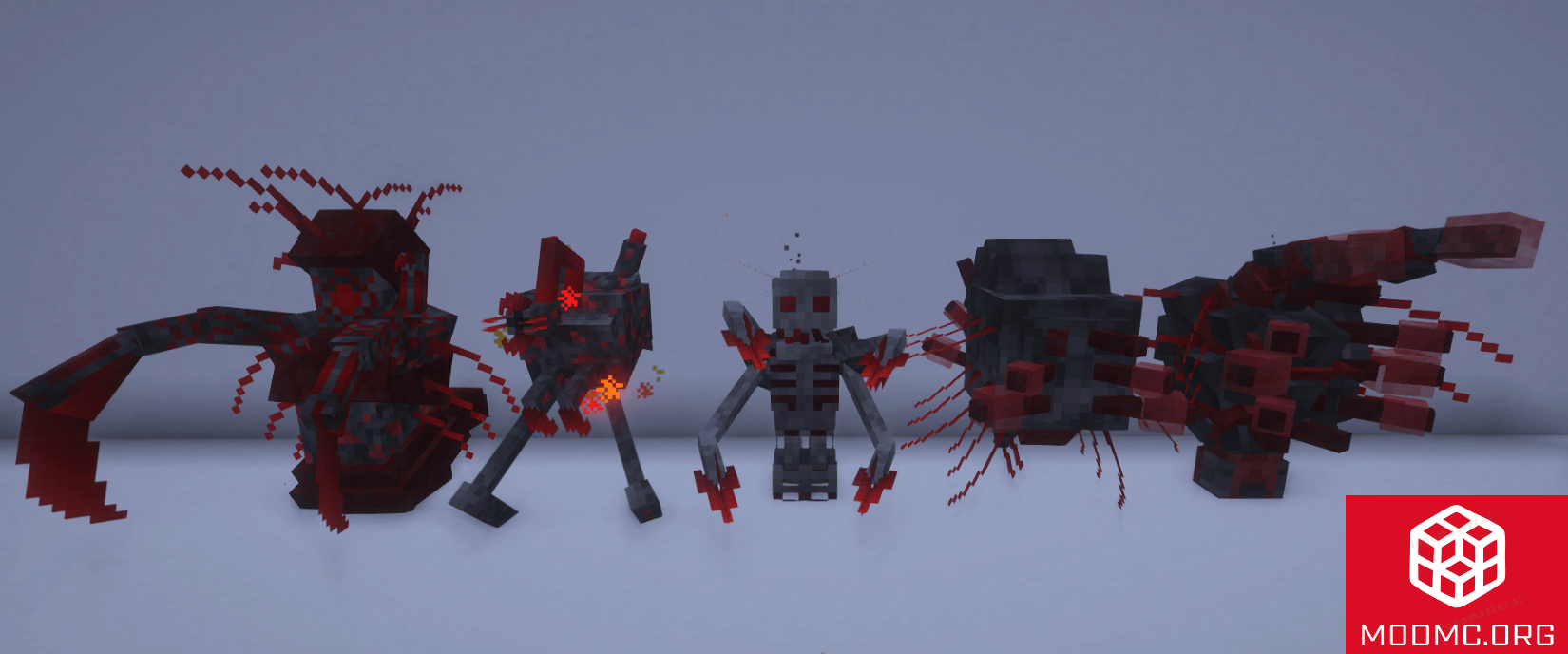 Мобы в Моде на Инфекцию в Майнкрафт