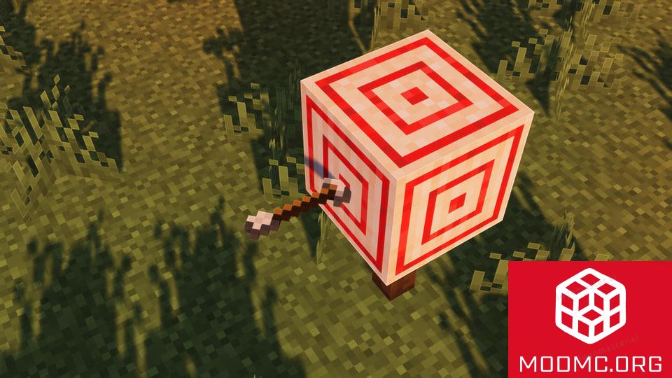 Стрела из Мода на Стрелы в Майнкрафт