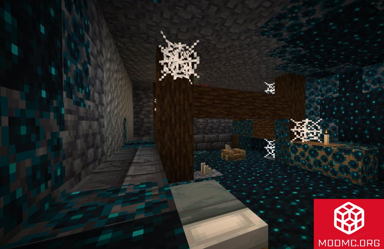 Структуры из Мода на Природу в Майнкрафт