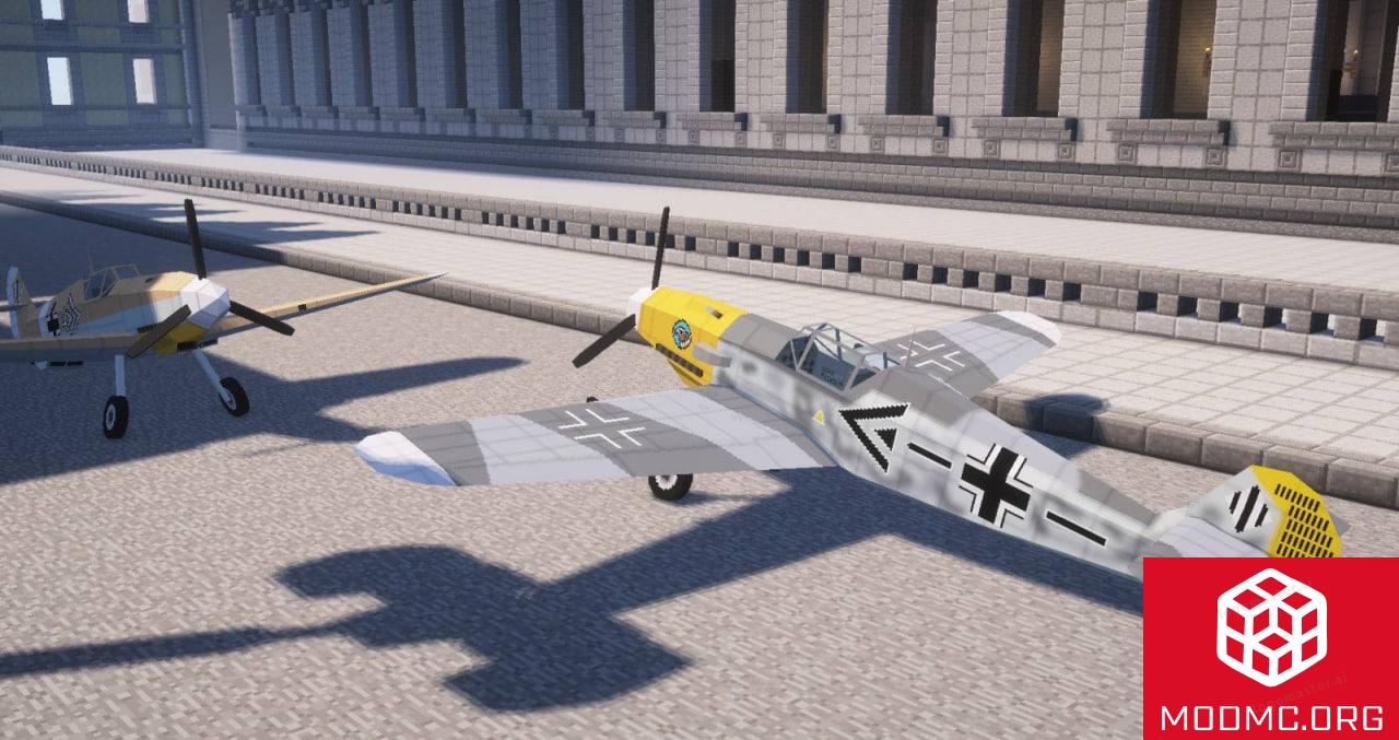 Воздушная Техника из Мода на Истребитель в Майнкрафт