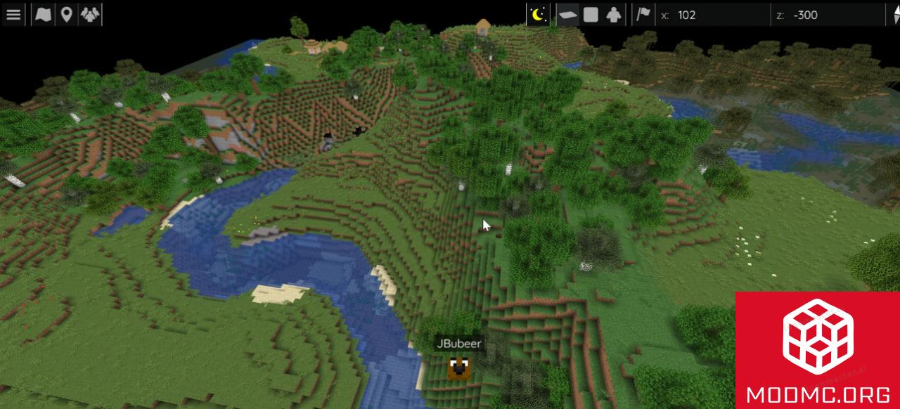 Биомы из Мода 3D в Майнкрафт