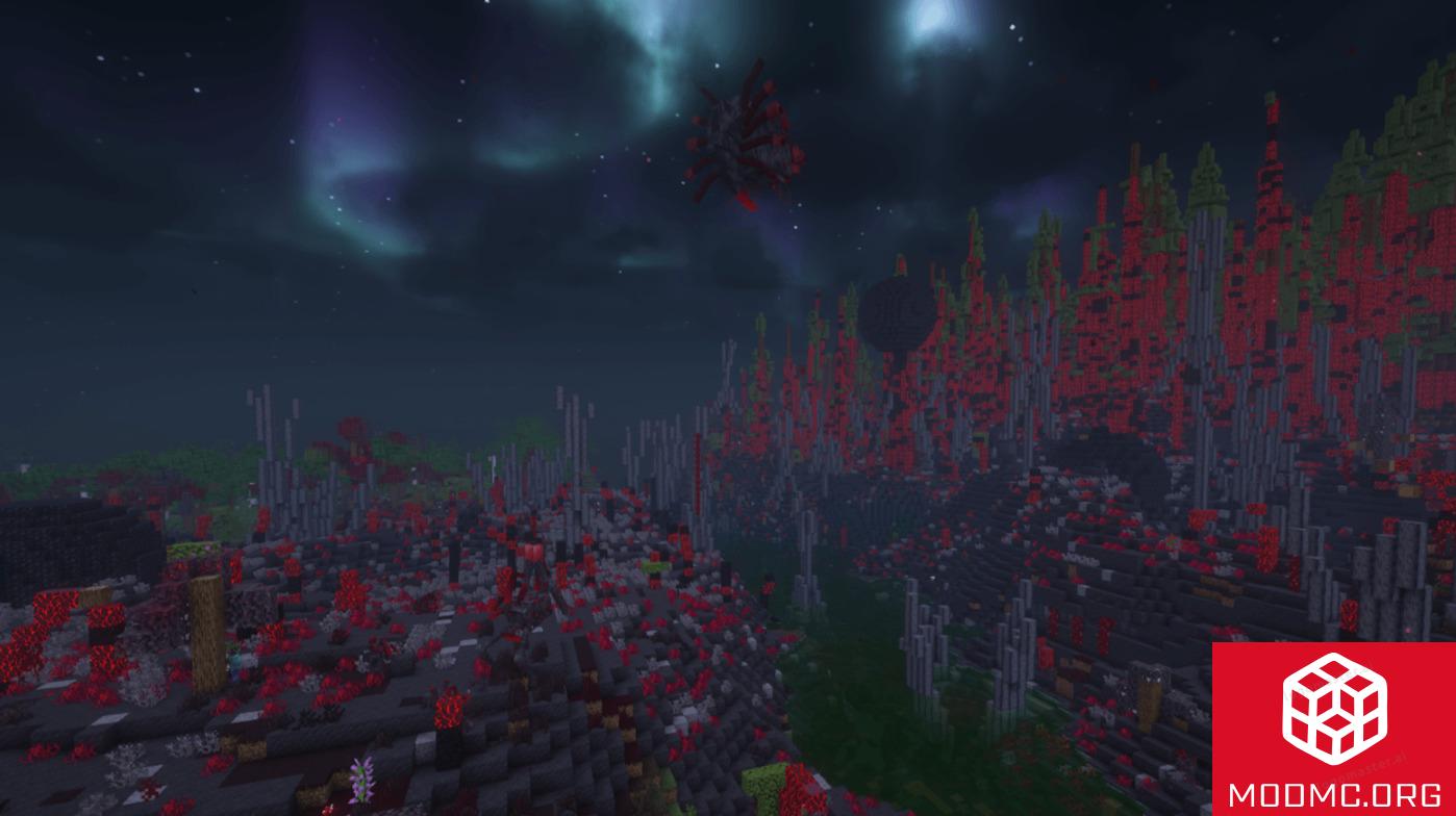 Зараженный Мир в Моде на Инфекцию в Майнкрафт