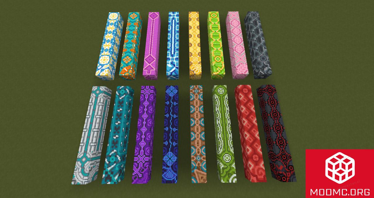 Новые Блоки из Мода на Декоративные Блоки в Майнкрафт