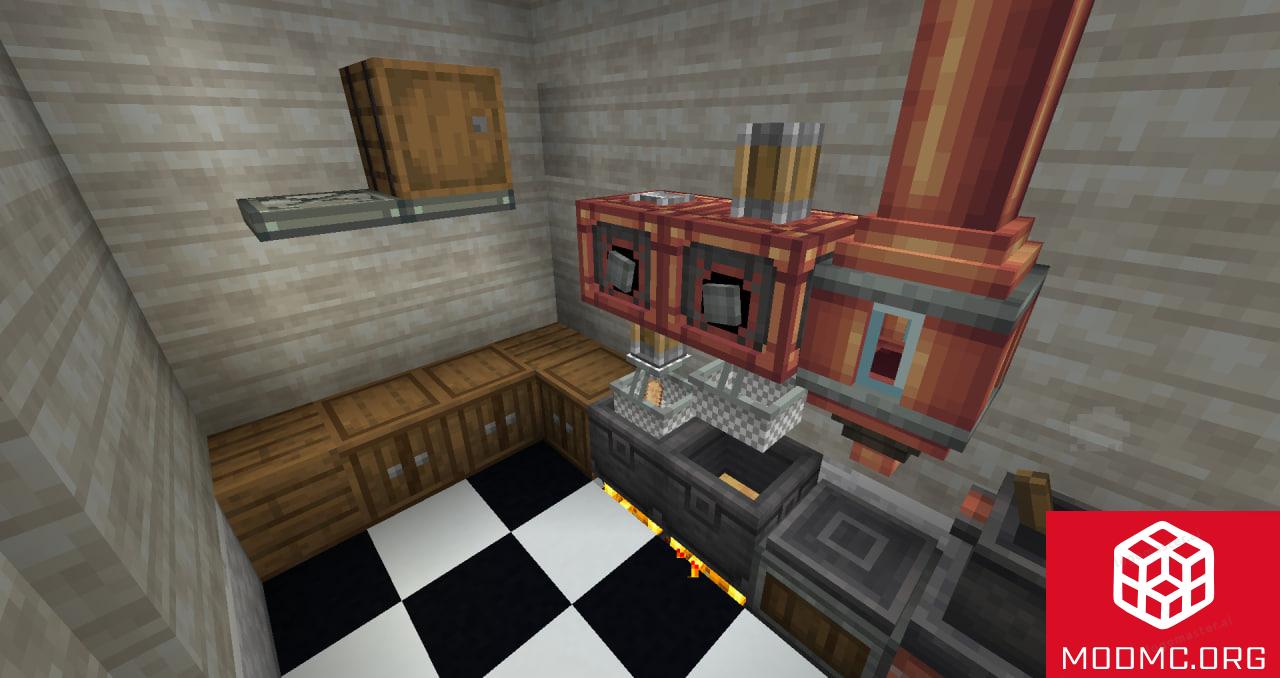 Фритюрницы из Мода на Готовку в Майнкрафт