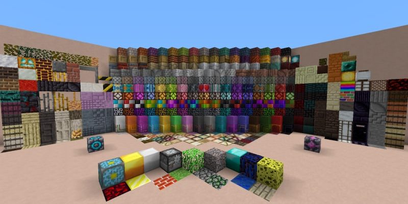 Скачать Мод на Декоративные Блоки в Майнкрафт