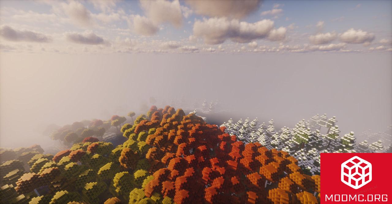 Погода в Биомах из Мода Ecliptic Seasons в Майнкрафт