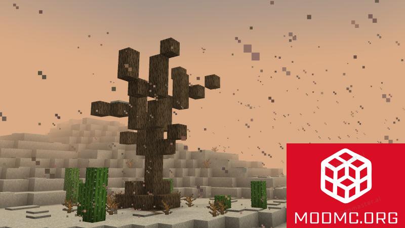 Песчаная Буря из Мода на Жару в Майнкрафт