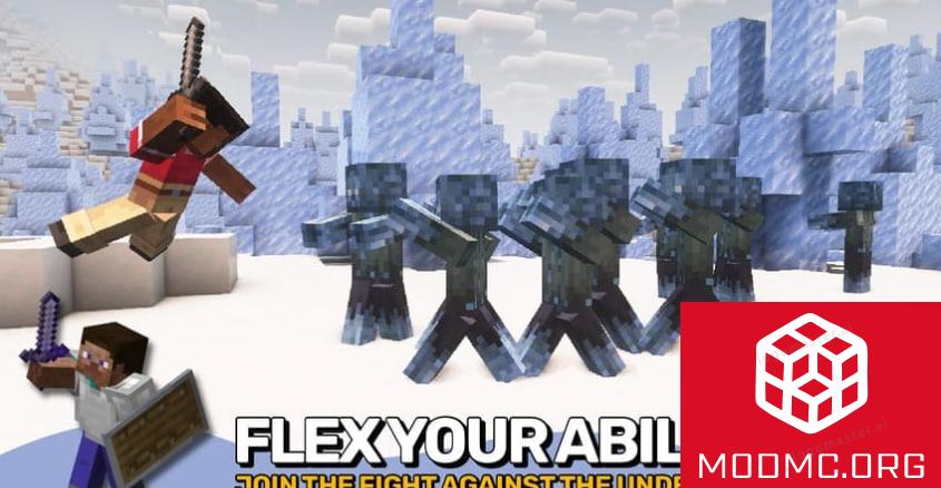 Новые Анимации в Моде на Боевую Систему в Майнкрафт