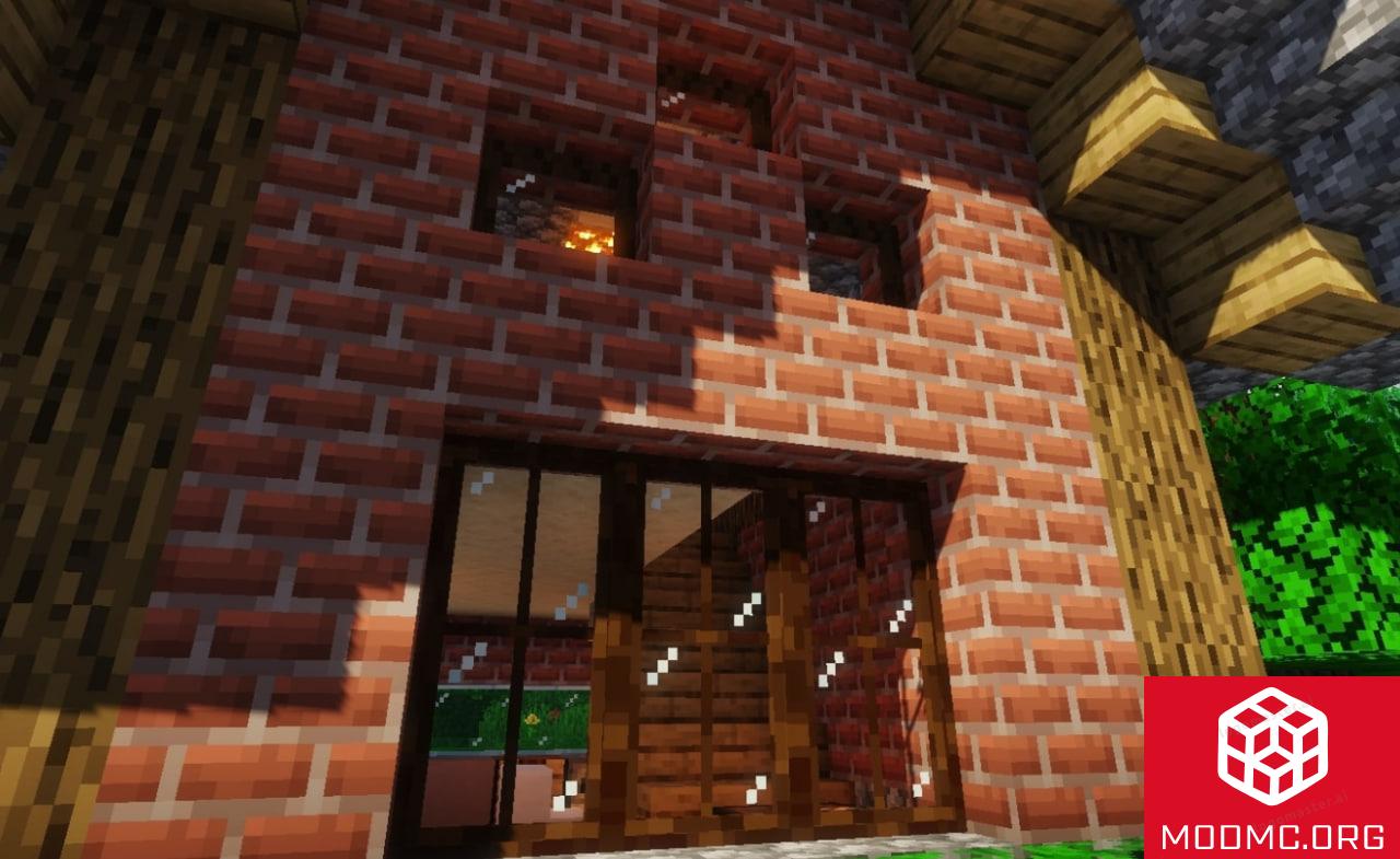 Окна из Мода на Macaw's Windows в Майнкрафт