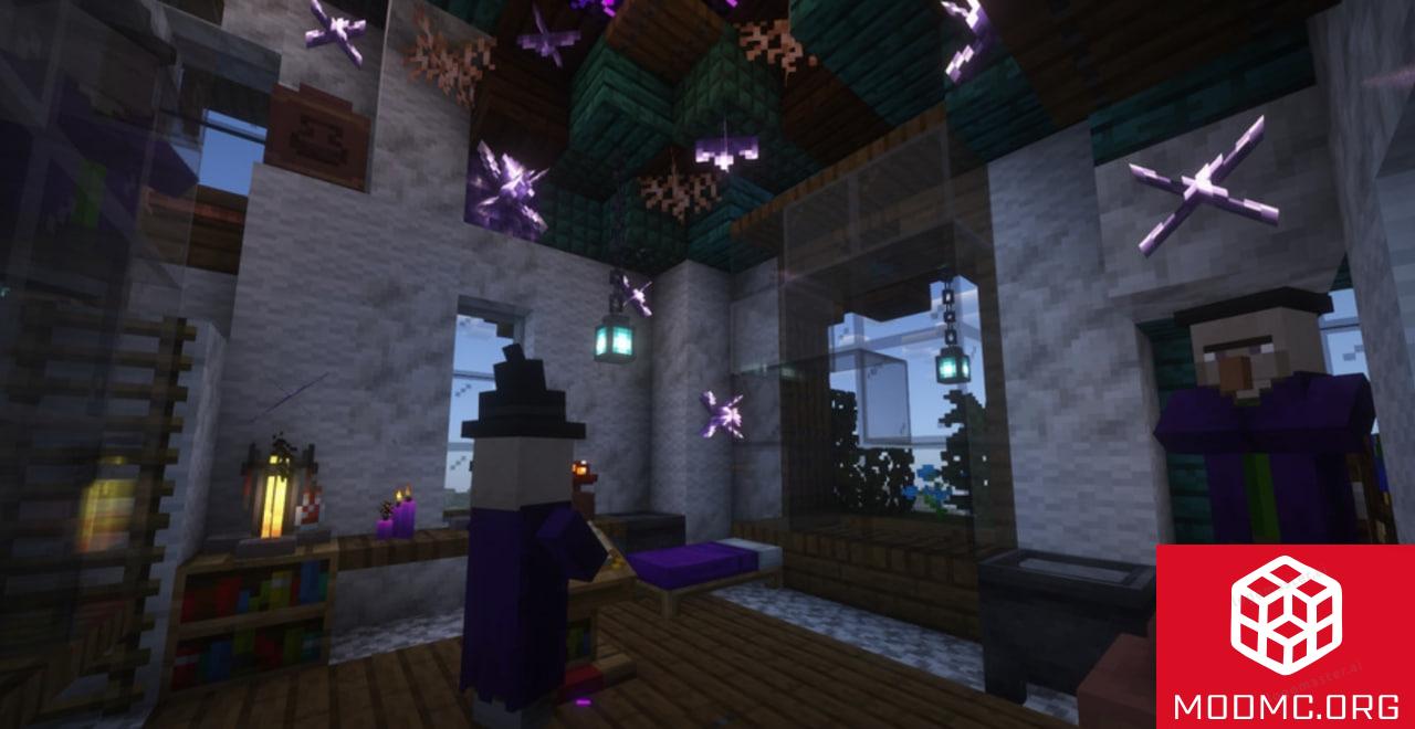 Ведьма из Мода Witch Expansion в Майнкрафт