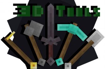 Скачать Мод на 3д Вещи в Майнкрафт