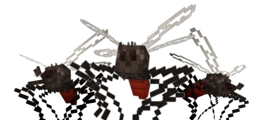 Скачать Мод на Комаров в Майнкрафт