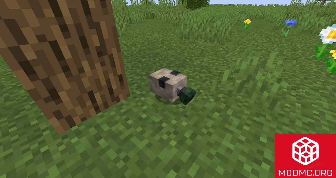 Противогаз из Мода Gas Mask в Скачать Мод на Противогаз в Майнкрафт