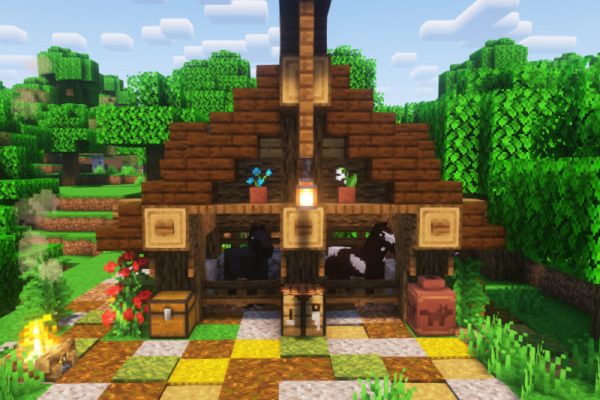 Скачать Мод на Конюшню в Майнкрафт