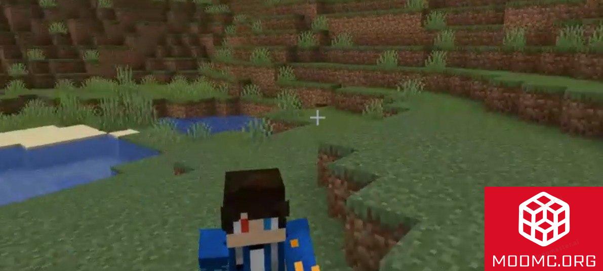 Вид от 3 Лица из Мода Leawind's Third Person в Майнкрафт