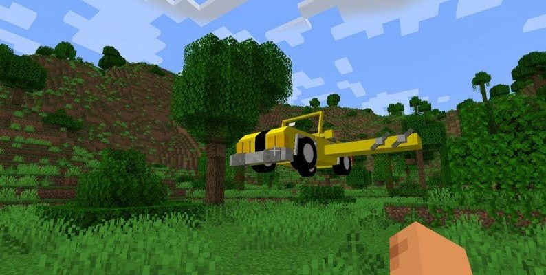 Скачать Мод на Летающую Машину в Майнкрафт