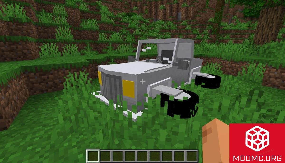 Машины из Мода Futuristic Flying Cars в Майнкрафт