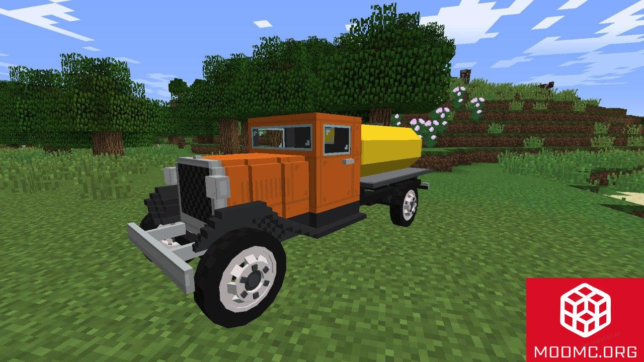 Машины из Мода MotorMine: Evolution в Майнкрафт