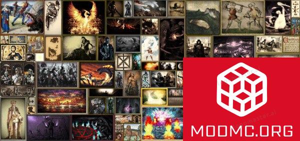 Картины из Мода Medieval Paintings в Майнкрафт