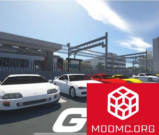 Машины из Мода GT CRAFT в Майнкрафт