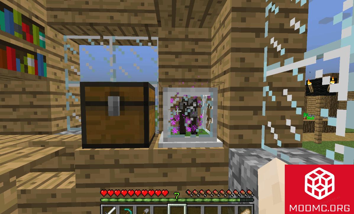 Блок из Мода на Фермы Мобов в Майнкрафт