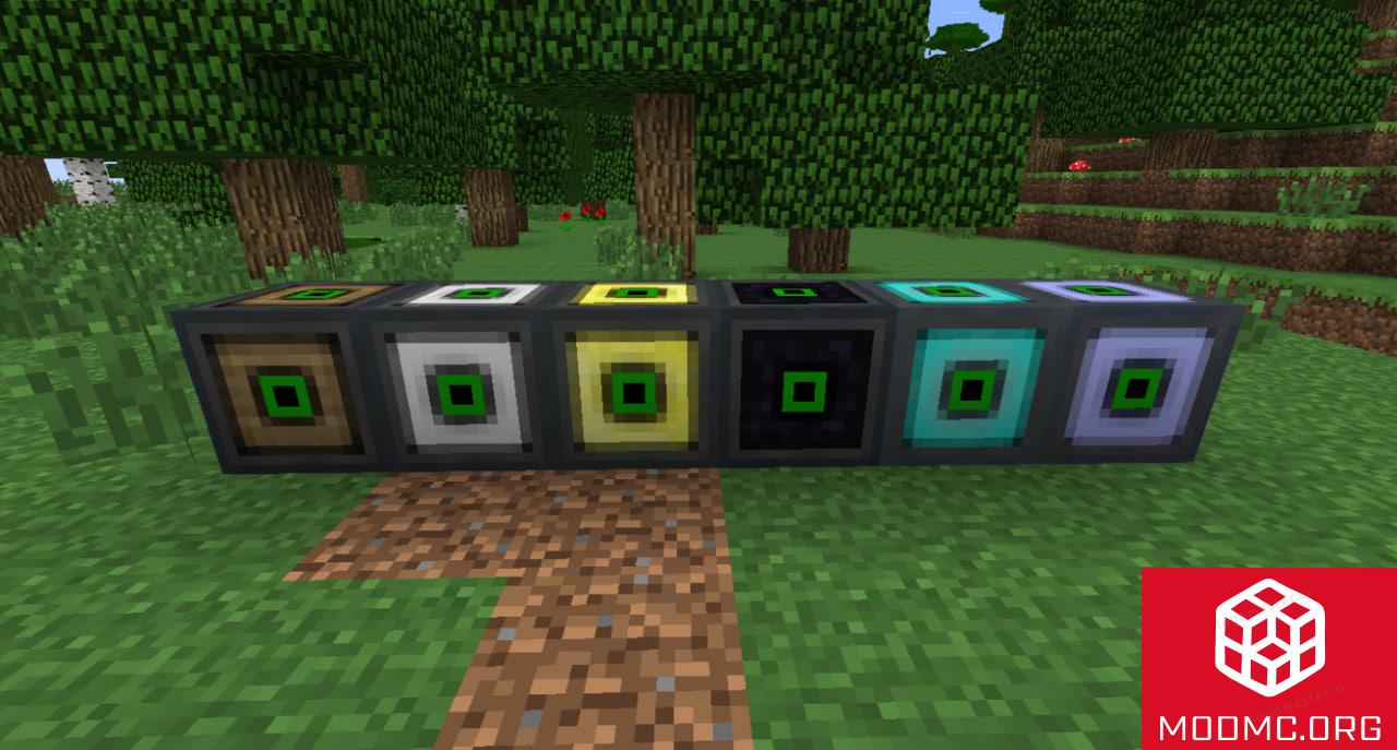 Блок из Мода на Фабрику в Майнкрафт