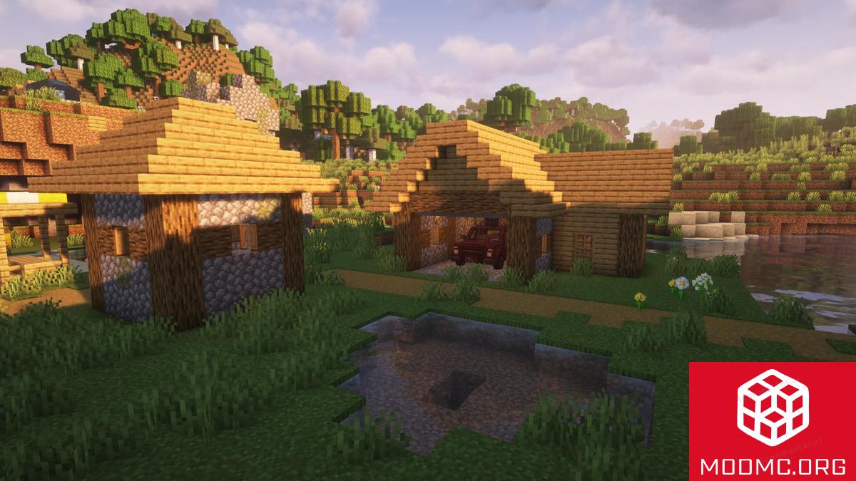 Гаражи из Мода [ST]Drive в Майнкрафт