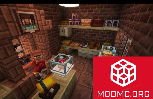 Хлеб из Мода Bakery - Farm&Charm Compat в Майнкрафт
