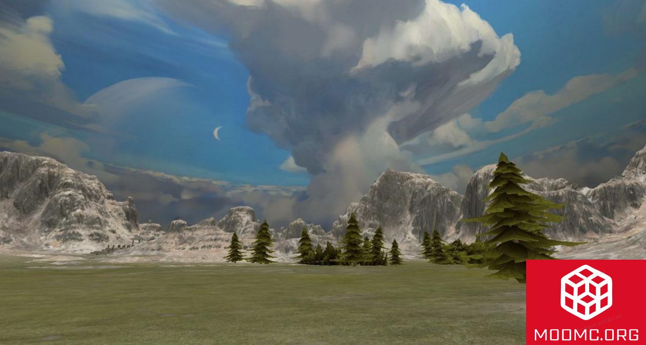 Маятник из Карты Война Миров в Майнкрафт