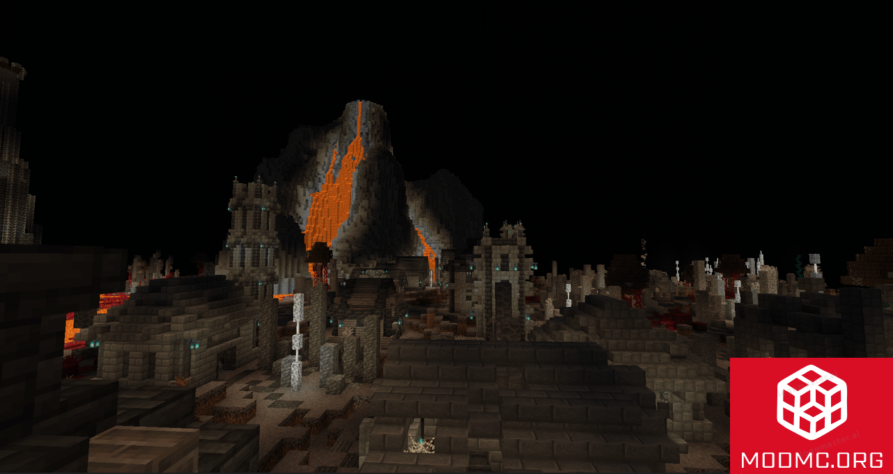 Локации из Карты на Приключения в Майнкрафт