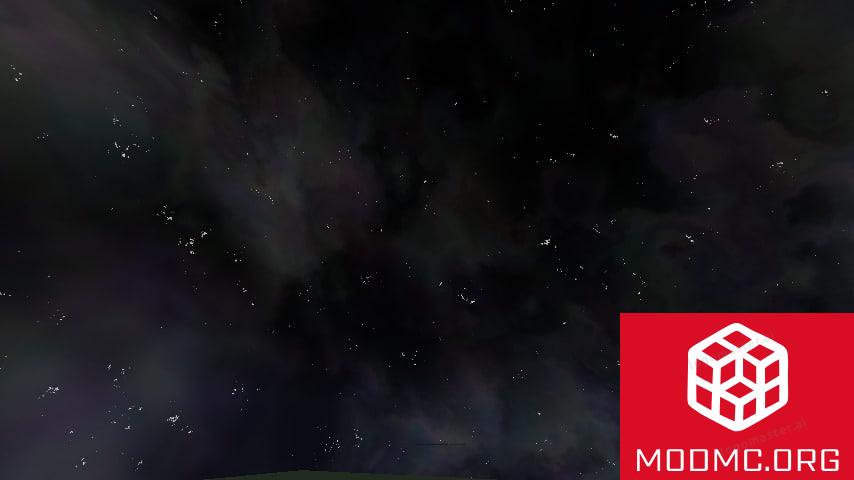 Небо из Мода Lad's Skybox в Майнкрафт