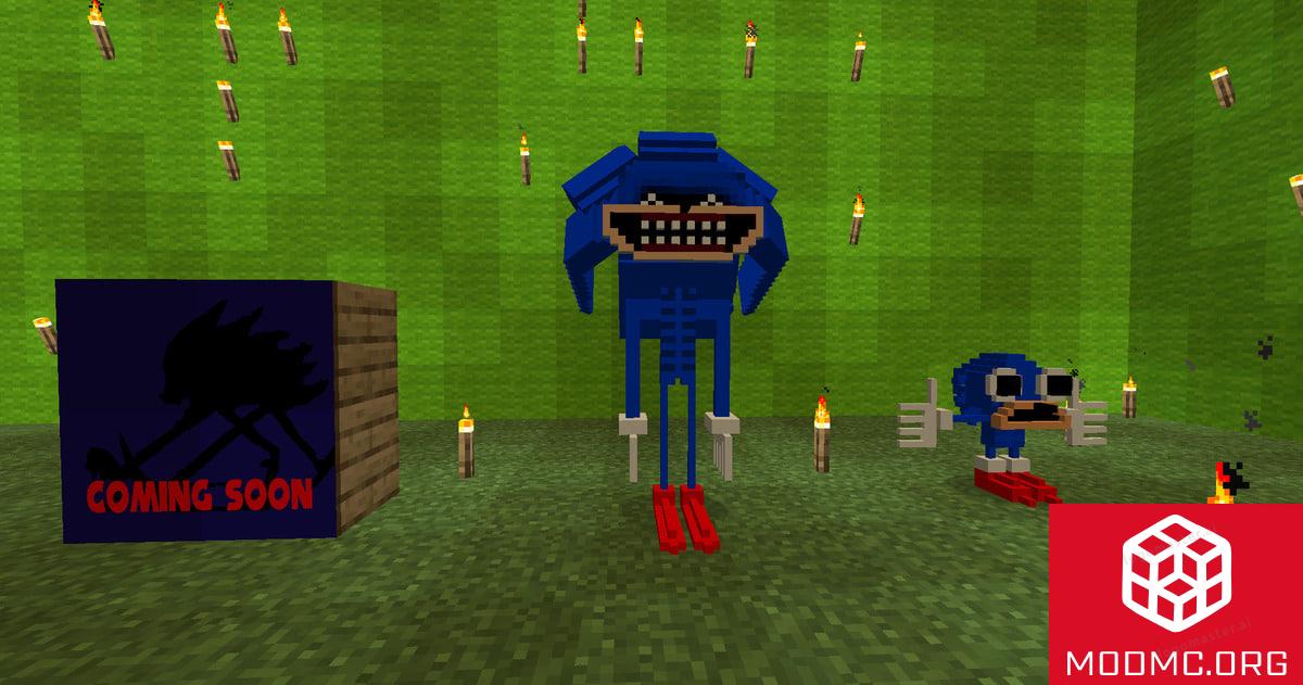 Моб из Мода на Соника в Майнкрафт