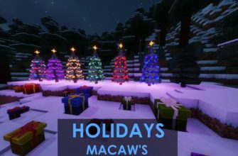 Скачать Мод на Новый Год в Майнкрафт
